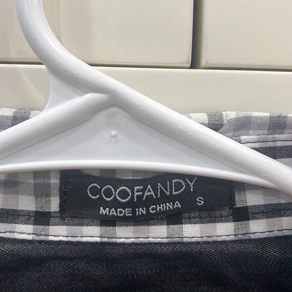 COOFANDY Men's Casual Dress Shirt Button Down — Long-Sleeve Denim. Small. NWT. - Picture 4 of 13